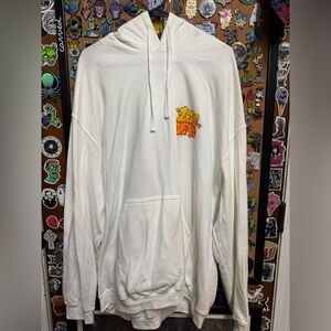 Zeds Dead White Graffiti Hoodie
